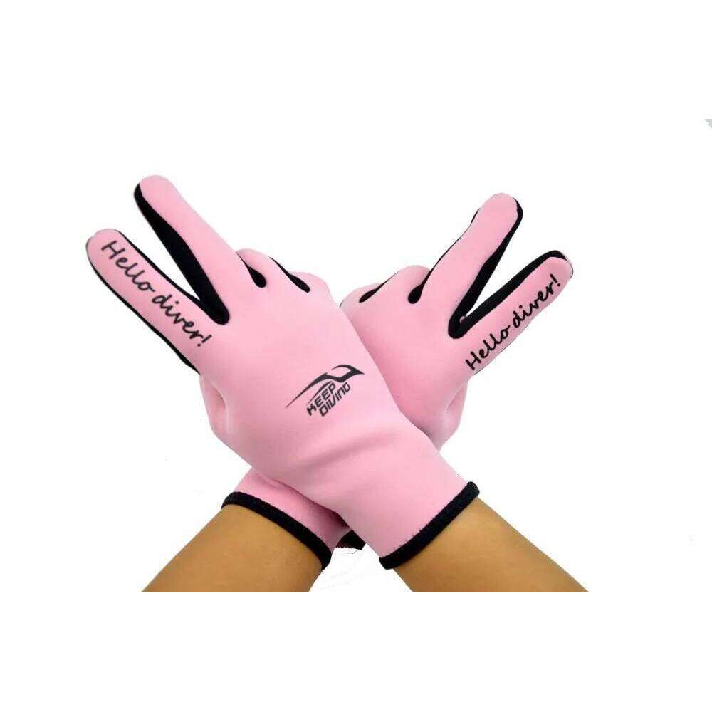 Comfortale Fit 2MM Neoprene Professional Scuba Diving Gloves Warm And Non-slip Snorkeling Equipment Wetsuit Wet suit Y260115