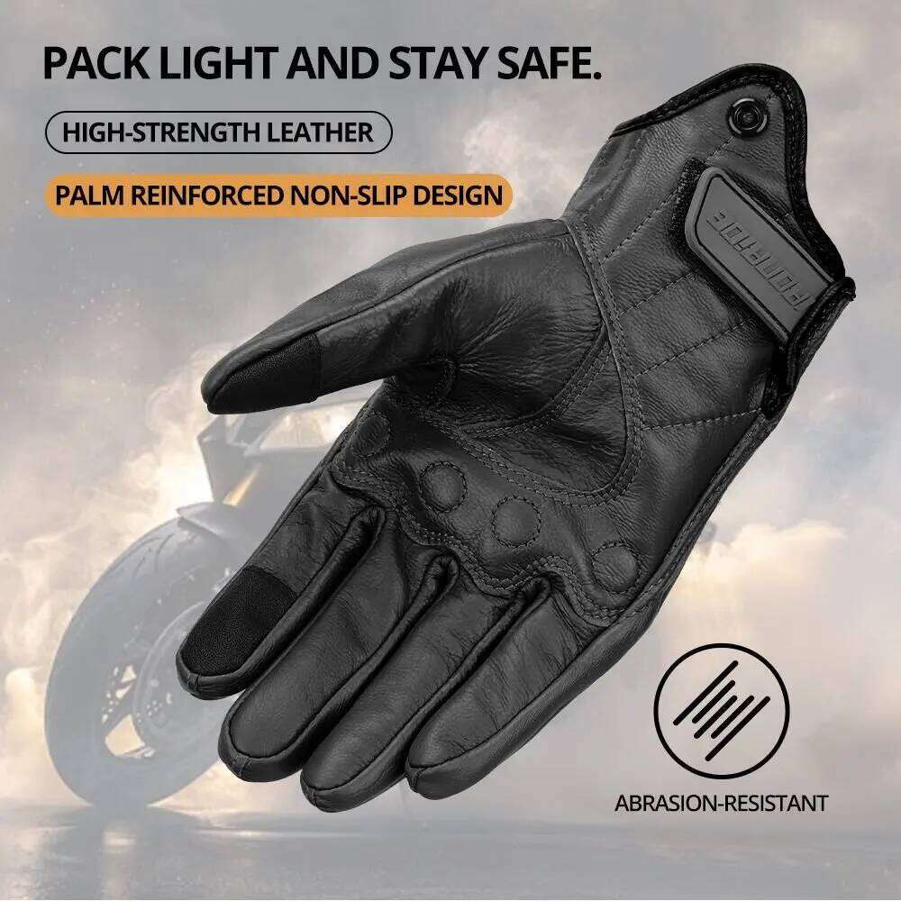 Winter Motorcycle Men Motocross Motorbike Equipment Rider Sports Protect Gloves Breathable Guantes Moto Y260115