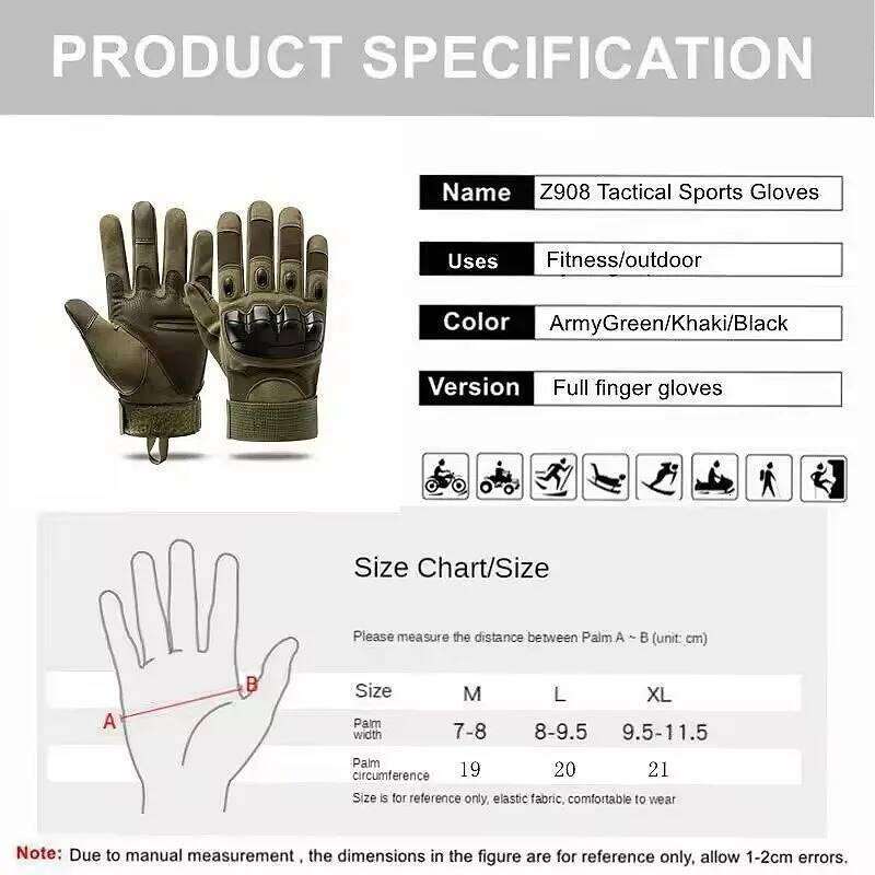 Men's and Women's Outdoor Mountaineering Hiking Wear-resistant Cycling Fitness Protective Gloves Y260115
