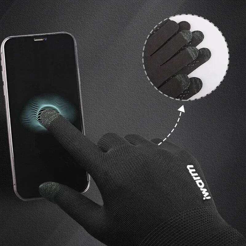 Full Finger Sun Protection for Men, UV Protection,Anti Slip Driving, Touch Screen, Cycling Gloves, Summer Outdoor Gloves Y260115