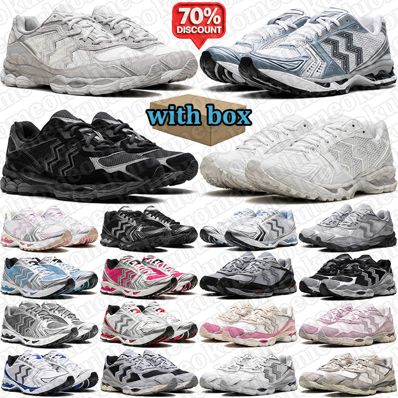 free shipping designer running shoes men women stylish sneakers durable trainers outdoor comfortable sports shoe Black White Grey Metallic Silver