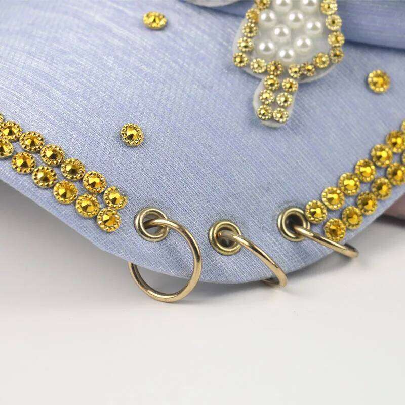 Ladies Casquatte Metal Three Ring Sun Summer Hat For Women Butterfly Diamond Studded Outdoor Baseball Cap Y260115
