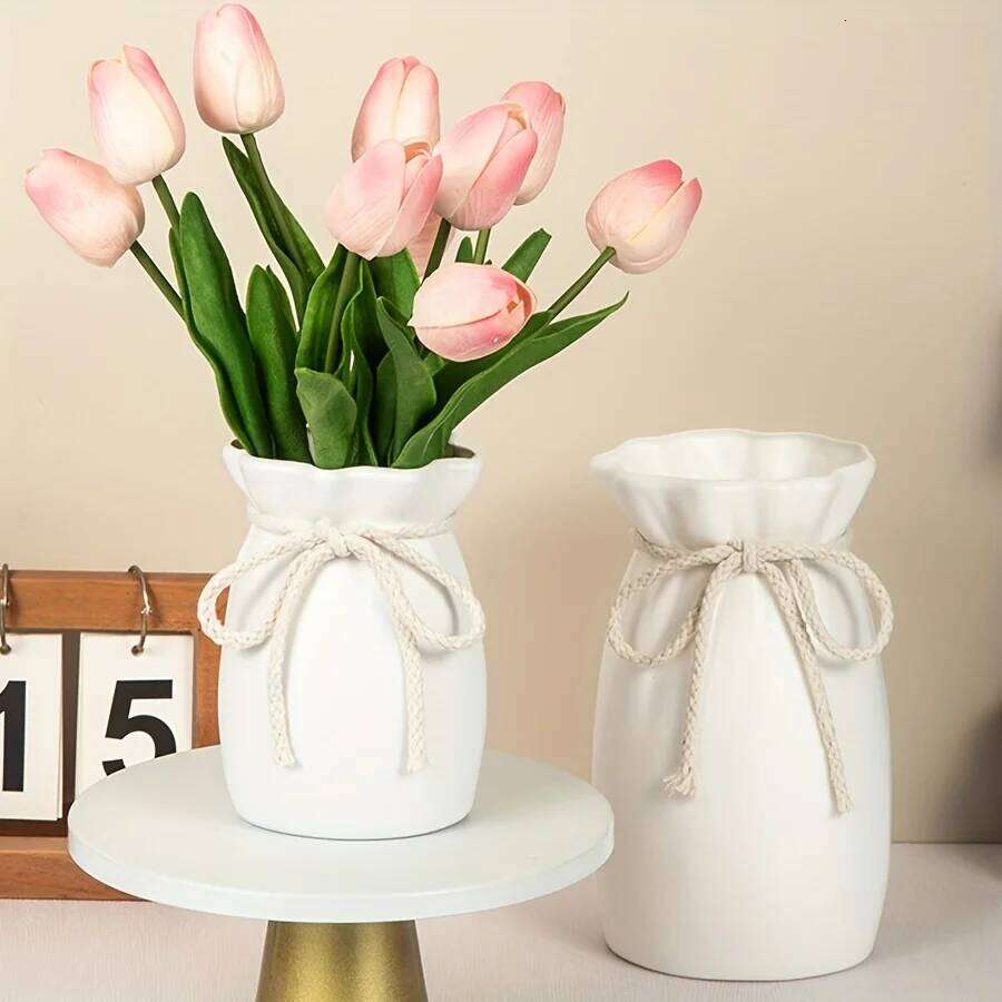 Plastic Vase Bohemian Style Home Decor European Vase, Used for Wedding, Dining Table, Living Room, Office, Bedroom Decoration C260116