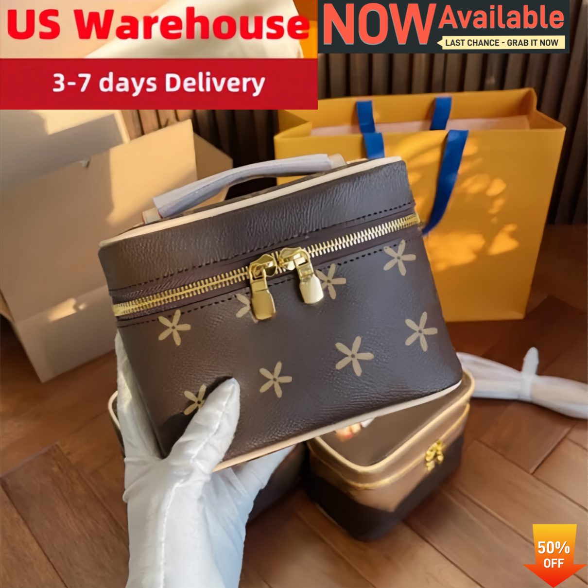 top Womens Makeup Bag Cases Cosmetic designer bags shoulder bag Wallet purse toiletry Pouch purses handbag make up crossbody Bag tote bag Clutch Handbags