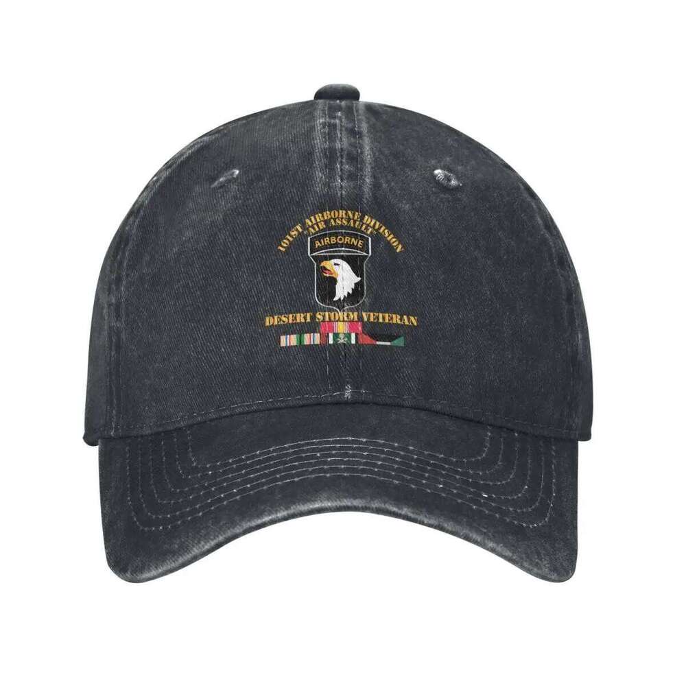 Army 101st Airborne Division - Desert Storm Veteran Baseball Luxury Man Hat Rugby fashionable Trucker Cap For Women Men's Y260115