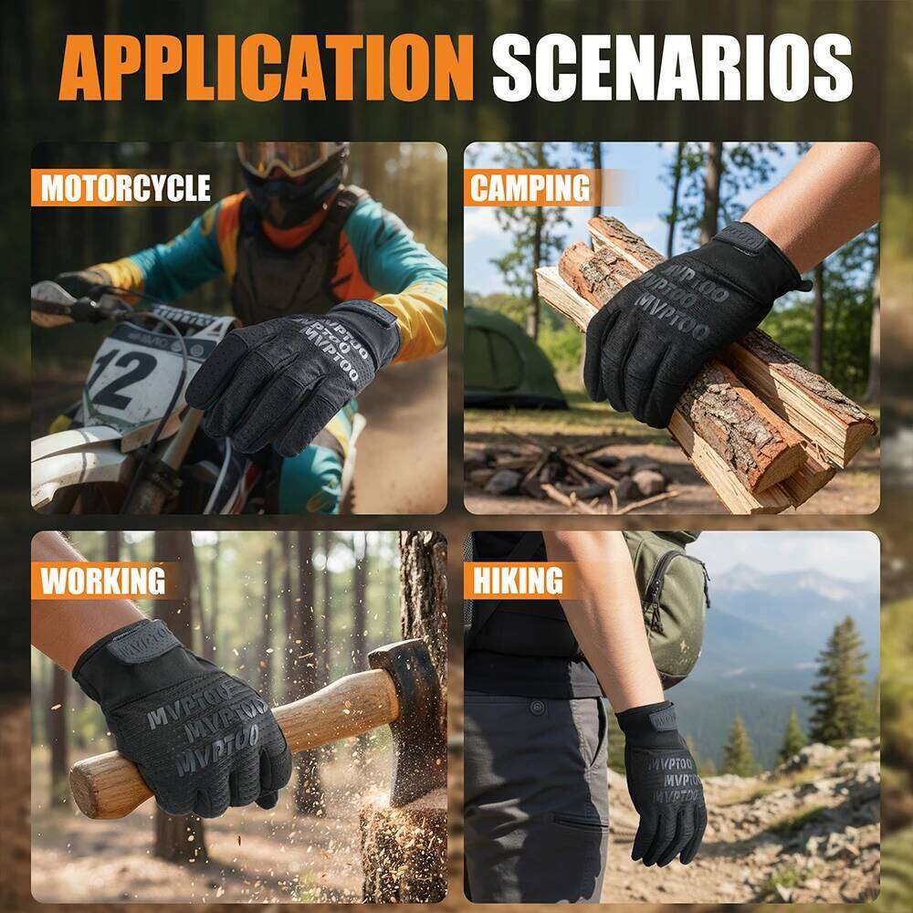 Men Motorcycle Gloves Touch Screen Outdoor Motorbike Moto Cycling Riding Racing Bike Sports Hiking Camping Hunting Accessories Y260115