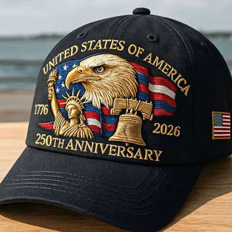 Usmc 250th Anniversary Eagle Retro Washed Baseball Niche Fashion Embroidered Gorras Casual Fishing Hat Unisex Y260115