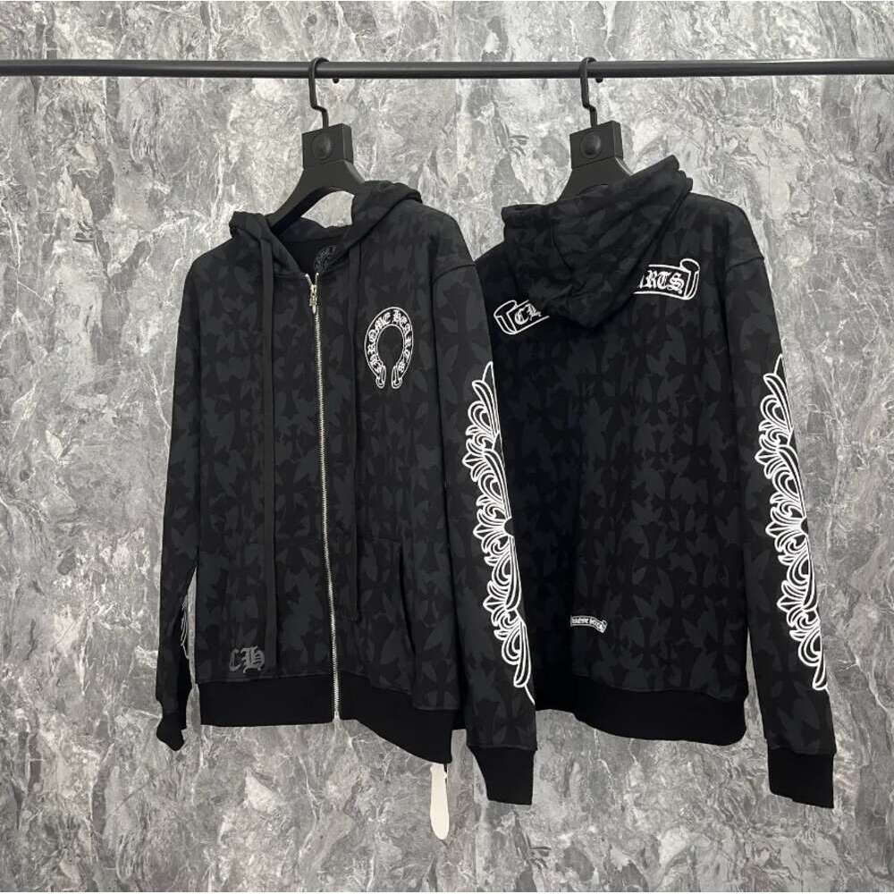 Chromelys Heartlys Hoodie For Mens High Street Brand Heartshoody Y2k Punk Style Washed Cross Pattern Young Thug Jacket For Couples Casual Drawstring Hoodie C6e