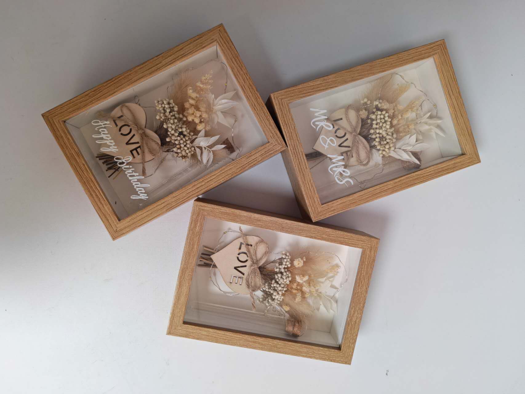 Preserved Flower Creative Photo Frame Decor