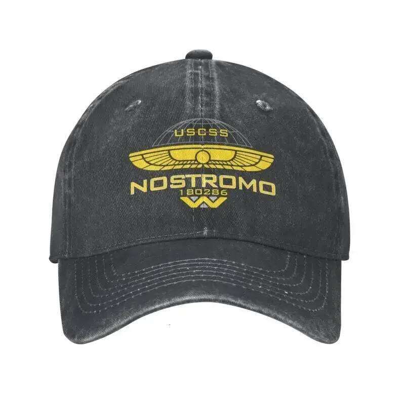 2023 New Classic Cotton Nostromo Alien Baseball Cap For Men Women Custom Adjustable Unisex Weyland Yutani CORP Dad Hat Outdoor Y260115