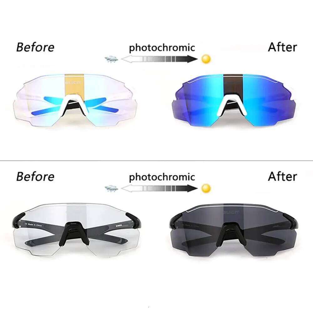New Photochromic Polarized Cycling Men Women Bike Glasses UV400 Protection Eyewear Sunglasses MTB Road Bicycle Goggles 26L0116