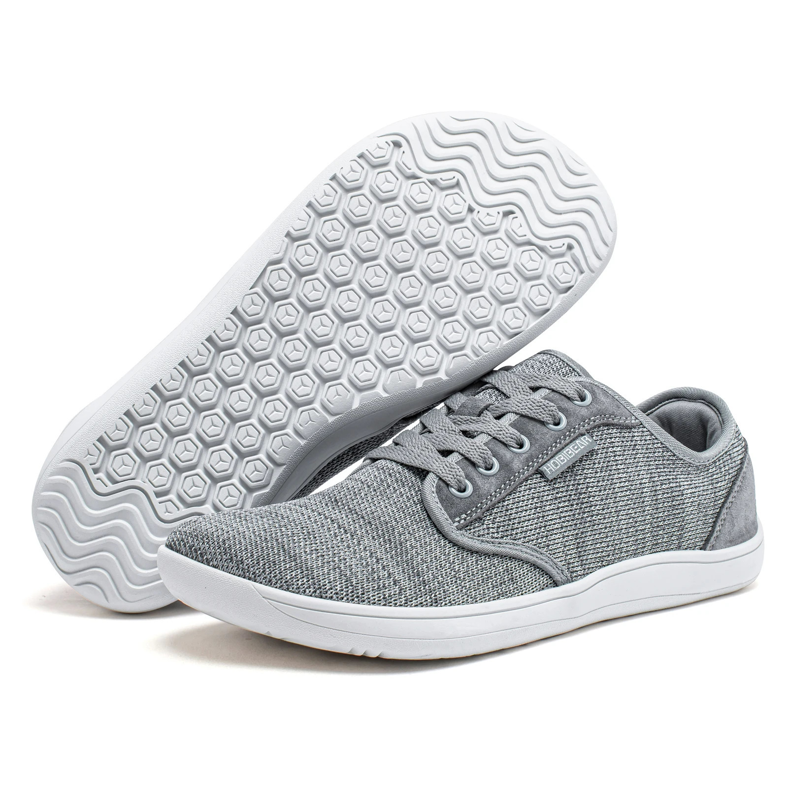 HOBIBEAR Men Minimalist Barefoot Shoes Zero Drop Unisex Wide Width Fashion Sneaker 260106