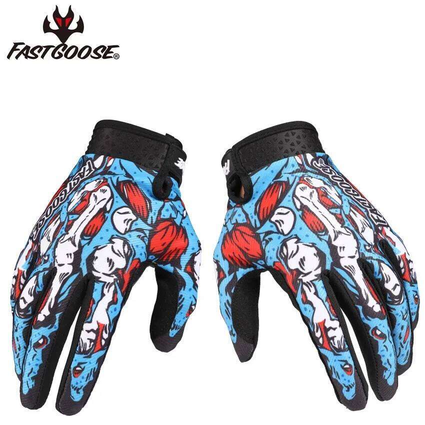 Mtb Mountain Bicycle Motorcycle Racing MX Motocross Full Finger Cycling Gloves Road Driving BMX MTB Luvas gloves X Y260115
