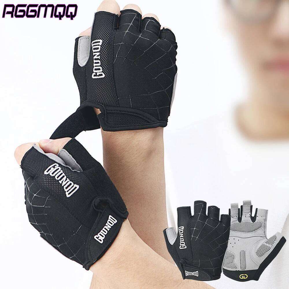 1Pair Professional Workout Padded Weight Lifting Glove for Men/Women Cycling Climbing-Fingerless Breathable Gym Gloves Y260115