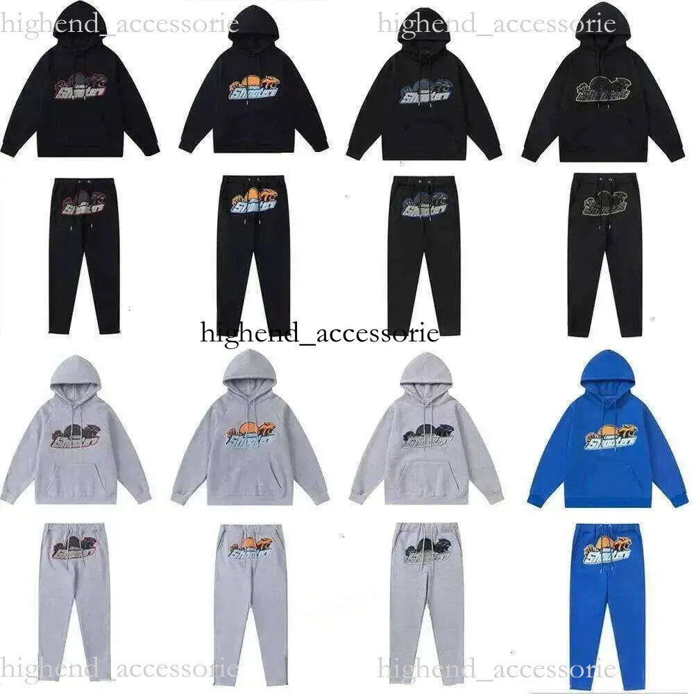 Traps Starly Tracksuit Sweat Pants Set 3D Print Joggers Sportswear Casual Tracksuit Trap Pullover Long Sleeve High Street Hip Hop Shooters Trapstqr Tracksuit 5c1