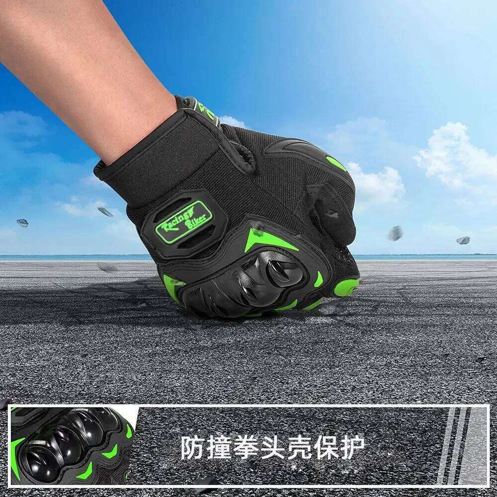 Motorcycle Guante Waterproof Touch Screen Full Finger Protective Anti-fall Guantes Moto Non-slip Riding Gloves Y260115