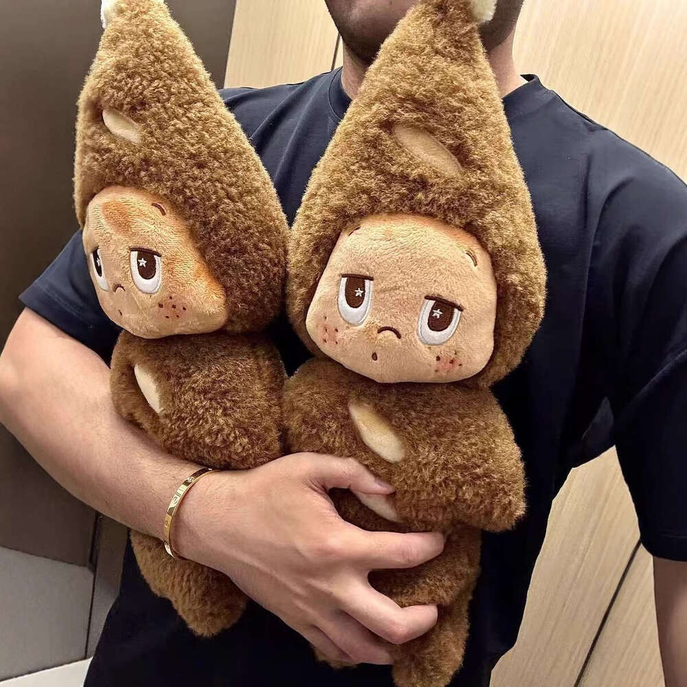 Star Person Baguette Plush Cute Large Pillow Doll Companion Toy