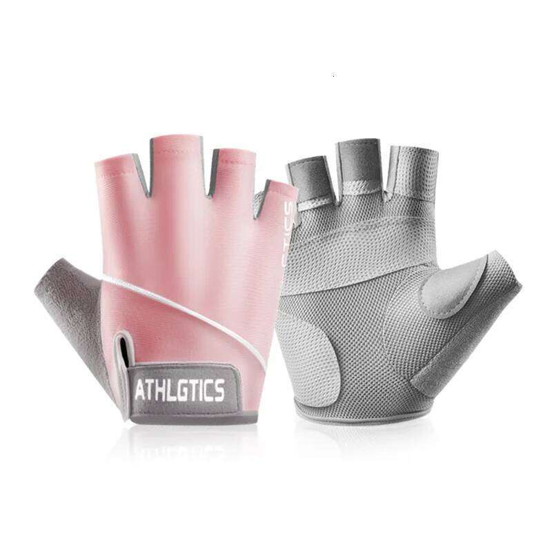 Fitness Yoga Gloves Women Sports Barbell Cycling Gym Half Finger Men Thin Ice Silk Breathable Four Seasons Anti-Slip Glove Y260115