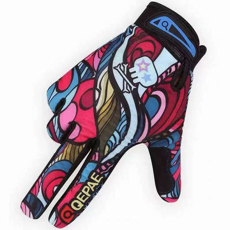 2026 New Long Warm for Cycling Sports Outdoor Full Finger Skull Gloves Y260115