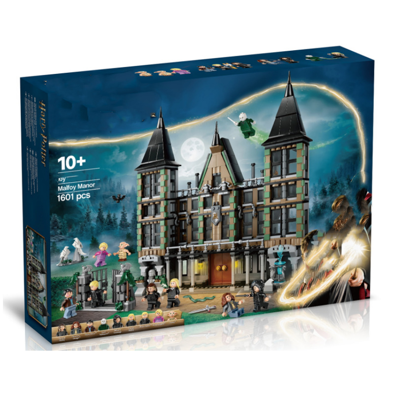 Harry Potter series Malfoy Manor educational assembly building toy set