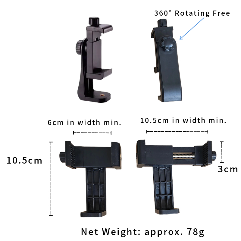 Mobile Phone Tripod Flexible Sponge Tablet Stand Holder with Rotating Clip and Wireless Remote For Smartphone Vlogging Travel Live Small Camera Record