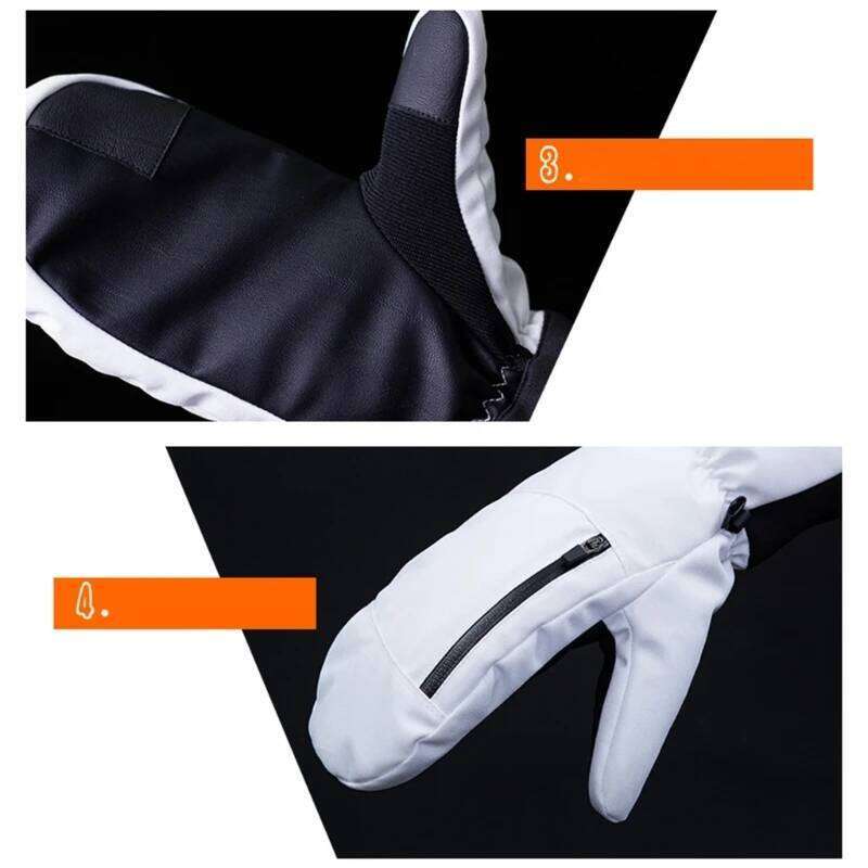 Winter Skiing Waterproof Snowboarding Touch Screen Thermal Thick Snow Gloves Men Women Snowmobile Warm Mittens Y260115
