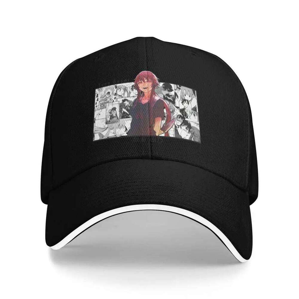 Yuno Gasai - Future Diary Baseball Cap Unique hats Uv Protection Solar Beach Outing Gentleman Hat Caps For Men Women's Y260115