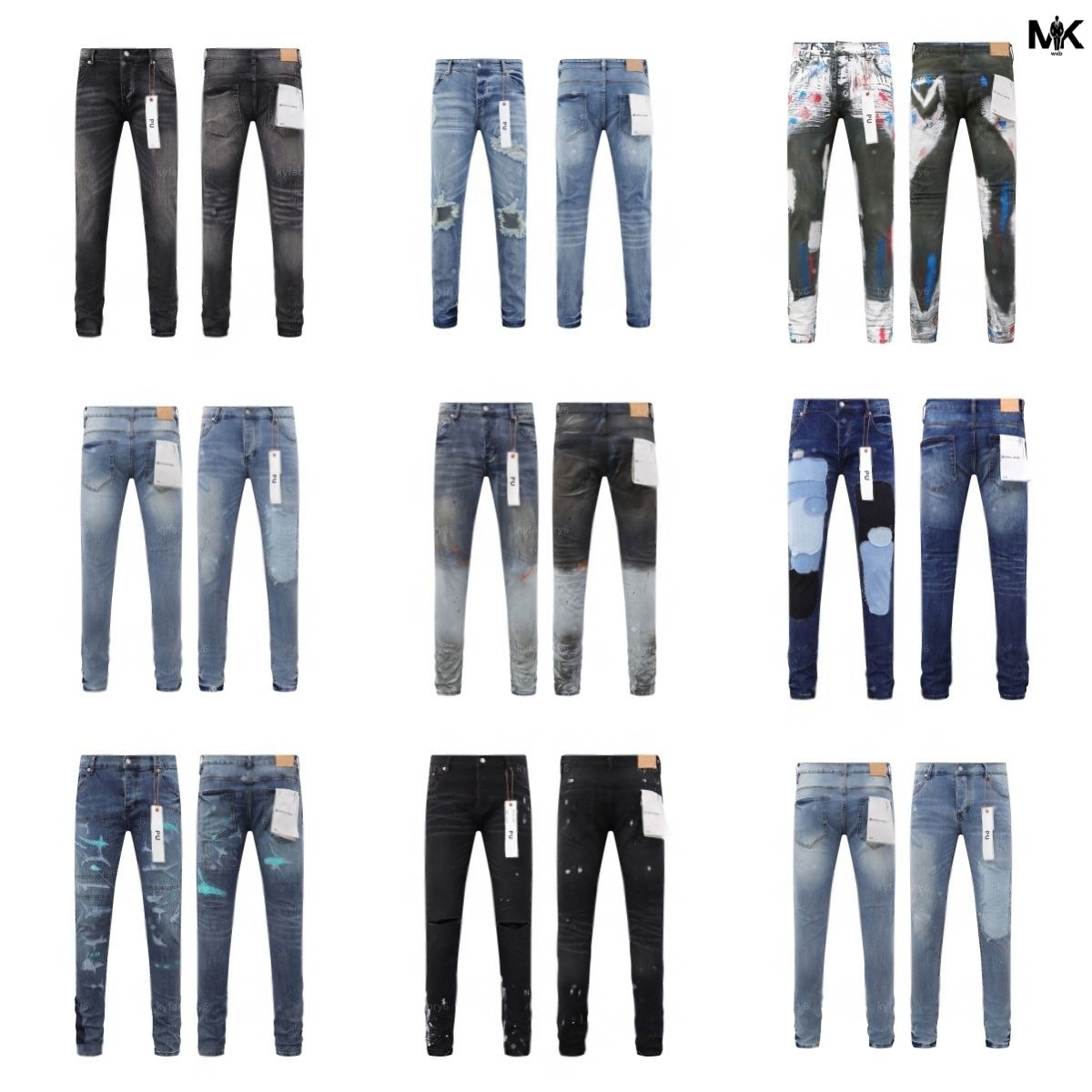 Purples Jeans Mens … - image