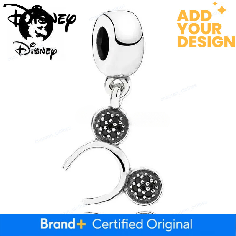 New custom Disney Mickey Mouse Minnie Collection Charm Kissing Love Beads DIY Bracelets Jewelry Womens Gift W20250728