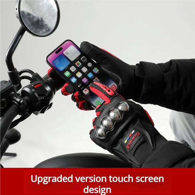 Winter For Men And Women Touchscreen Anti-slip Anti-fall Waterproof Windproof Warm Motorcycle Gloves Equipment Y260115