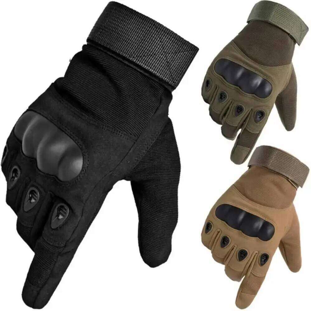 Wear-Resistant Motorcycle Vintage Anti-Slip Racing Finger Mittens Goatskin Leather Men'S Fingerless Gloves Y260115