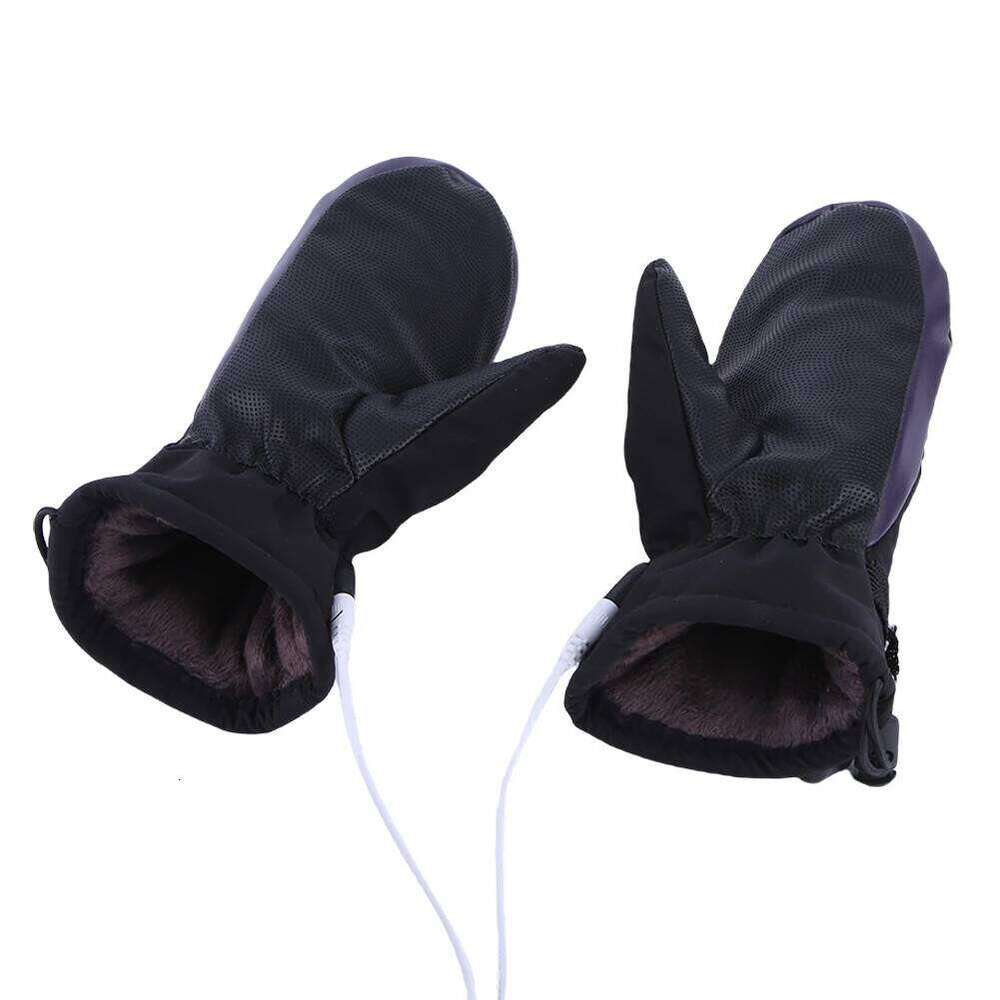 Heating USB Charging Electric Heated Gloves Cold-Proof 3 Gear Temperature for Outdoor Camping Hiking Y260115