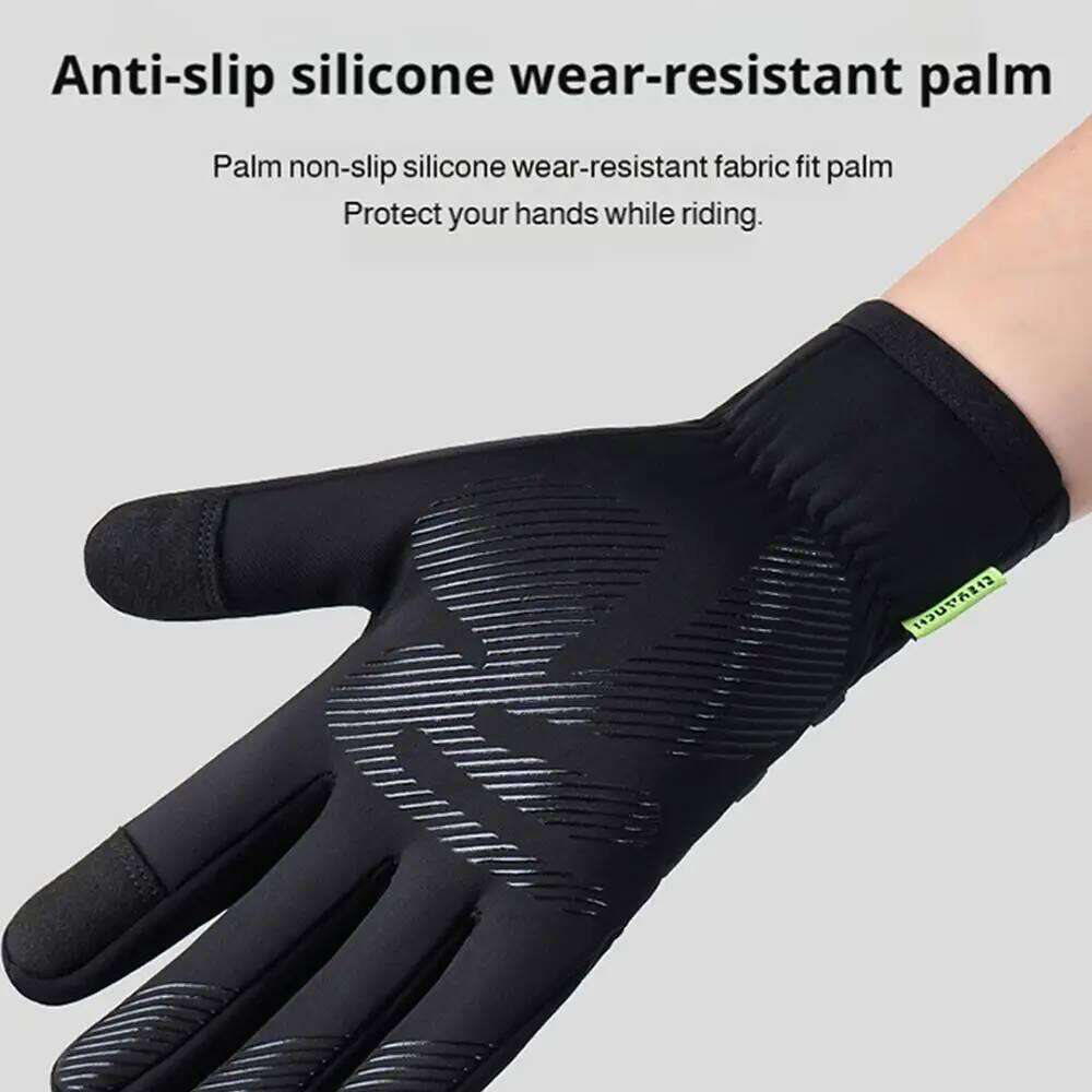 Winter Warm For Men Women Extended Thickened Windproof and Waterproof Sports Touchscreen Skiing Cycling Gloves Y260115