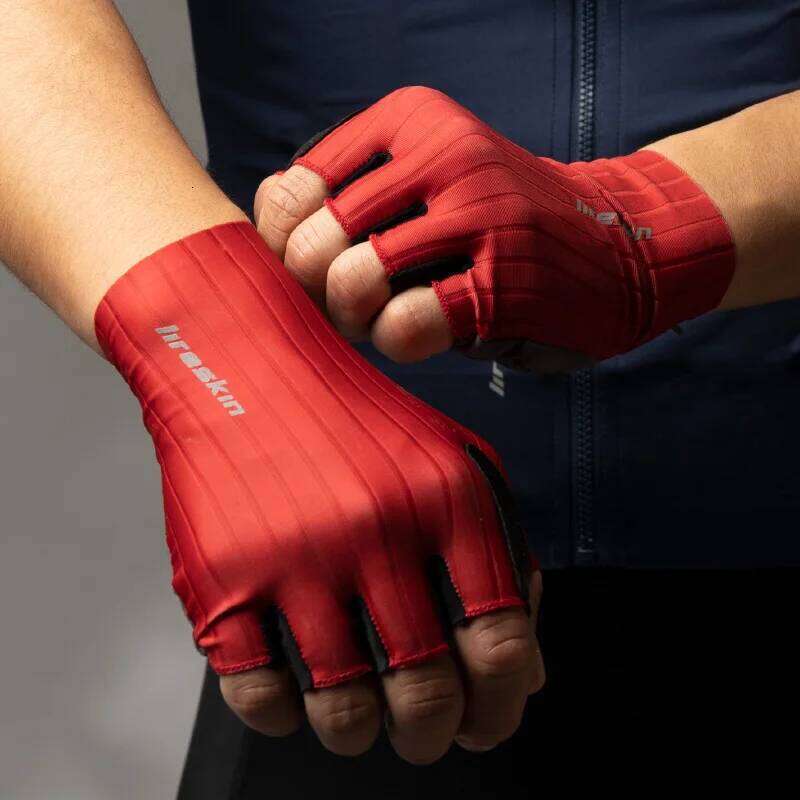 Liteskin Cycling Bike Half Finger Shockproof Wear Resistant Breathable Quick Dry Men Women MTB Road Bicycle Gloves Y260115