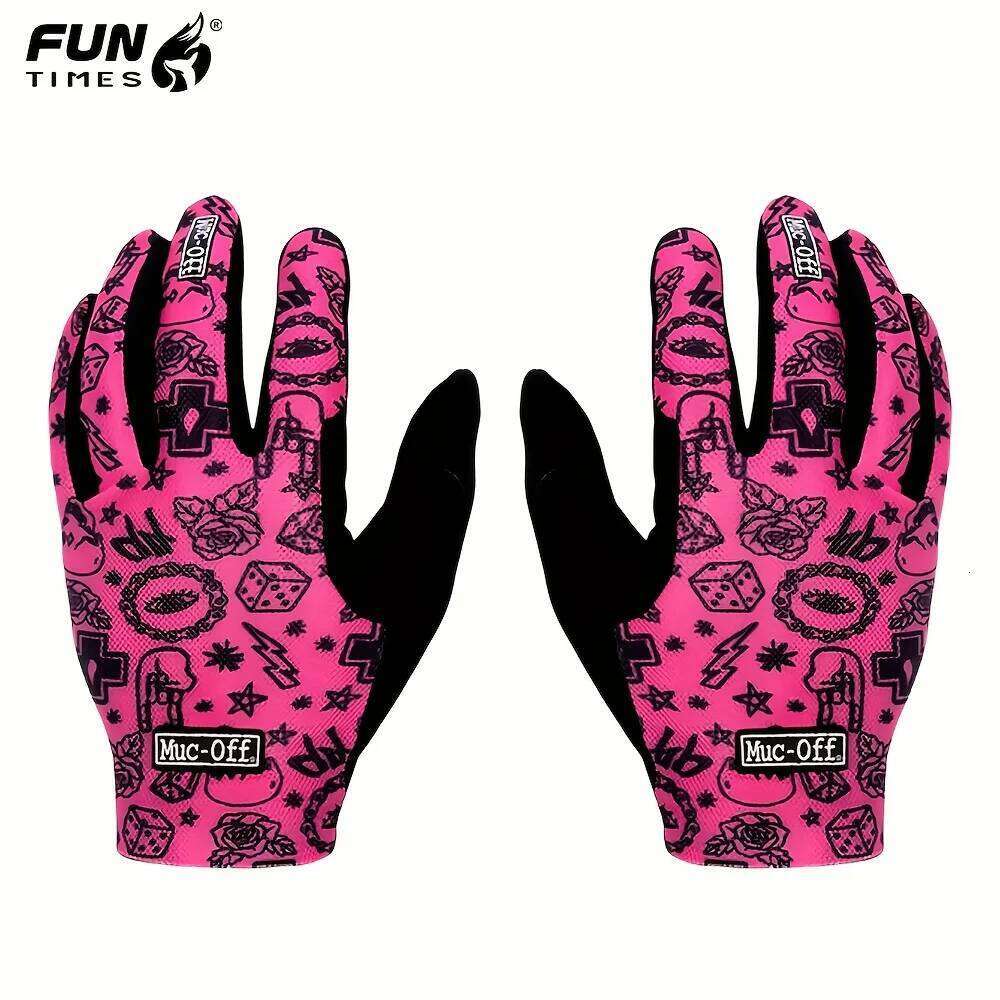 2025 New Outdoor Cycling Gloves Bicycles Motorcycles, Full-Finger, Suitable for Spring, Summer, Autumn, and Winter, Runn Y260115