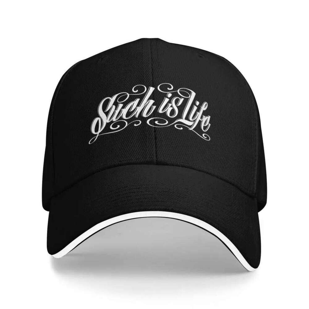Such is life Australia Australian Ned Kelly Tattoo Baseball Sun Cap sun caps Men's Luxury Women's Y260115