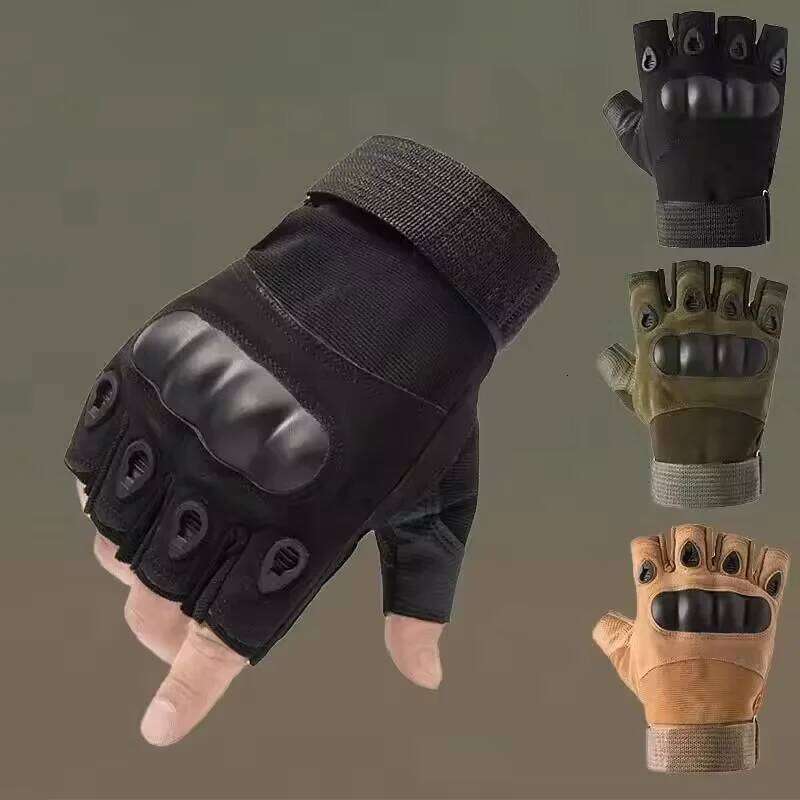 Half Finger Cycling Tactical Outdoor Men Gloves Women Sports Shooting Hunting Motorcycle Bike Glove Accessories Y260115