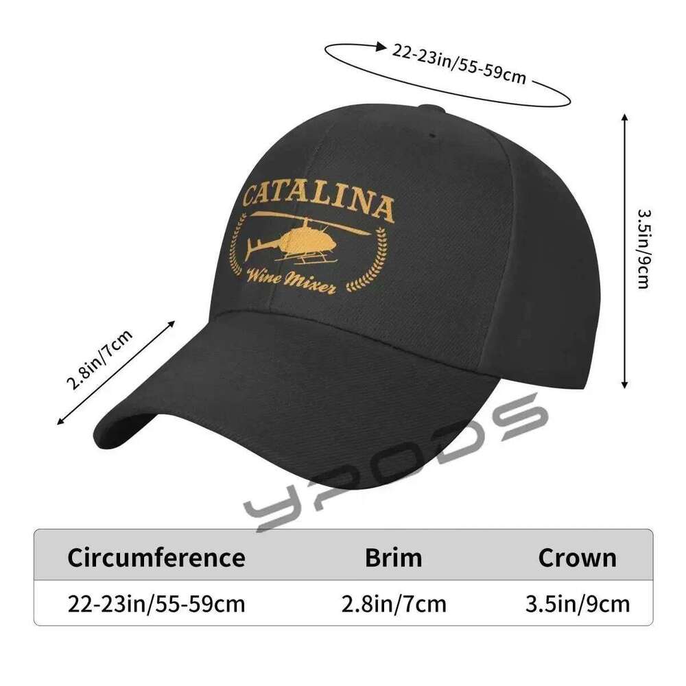 Catalina Wine Mixer Baseball For Men Snapback Plain Solid Color Gorras Caps Hats Fashion Casquette Bone FemaLe Dad Cap Y260115