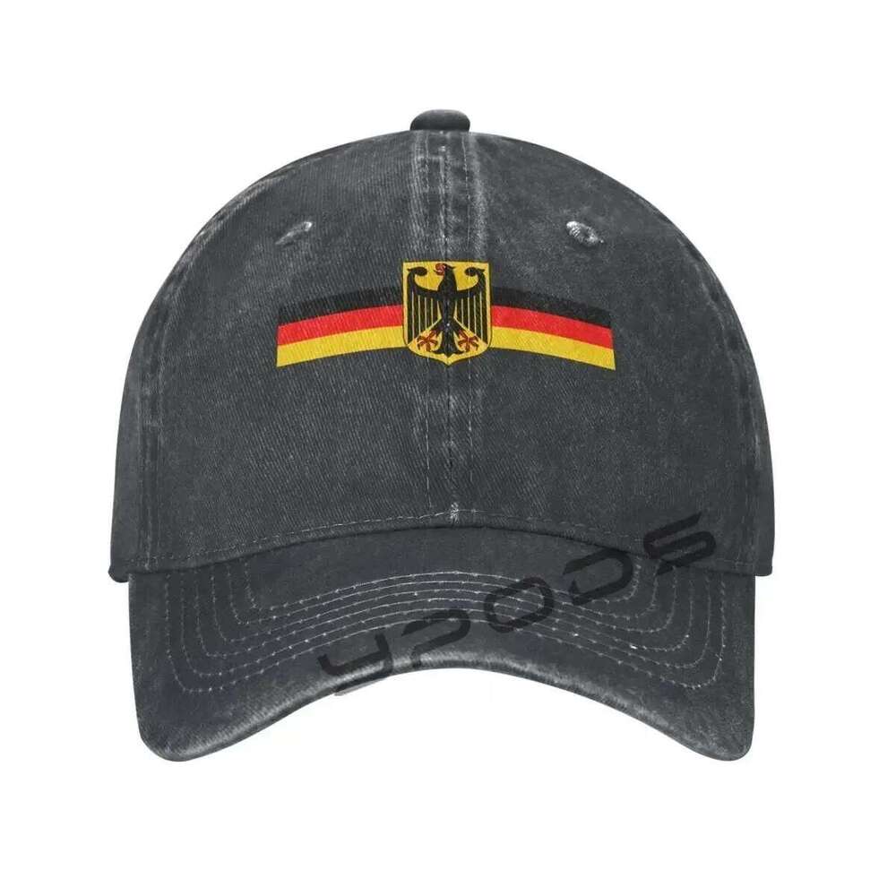 German Flag With Eagle Baseball Cotton Men Women Design Hat Trucker Snapback Dad Hats Cap Y260115