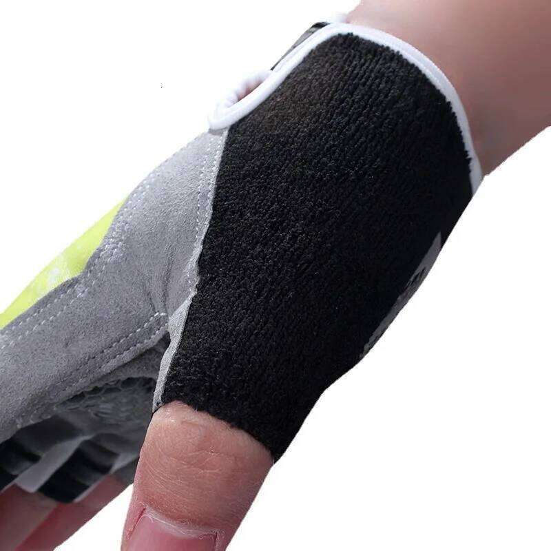 Women Men with Anti-Slip Absorbing Pad,Light Weight Half Finger for Cycling Workout Training Bicycle Gloves Y260115