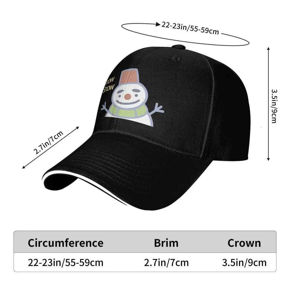 Snowmaru!! Baseball Anime Hat Sun Cap Hats Man Women's Y260115