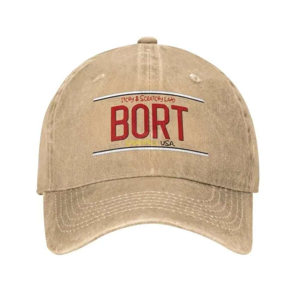 2023 New BORT License Plate BartCap Cowboy Thermal Visor Baseball Sun Cap Luxury Hat Mens Tennis Women's Y260115