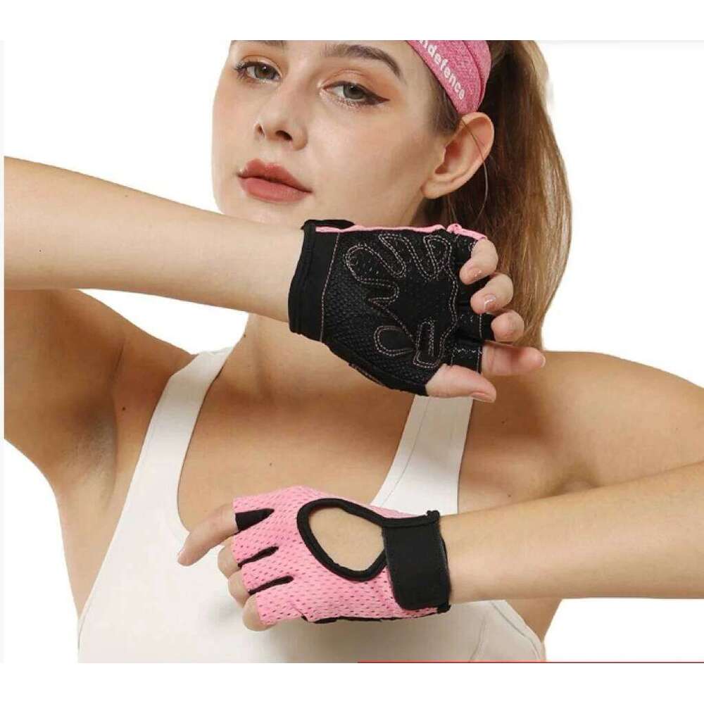 Cycling Fingerless Professional Gym Fitness for Women Men Breathable Anti-Slip Summer Fishing Bicycle Bike Gloves Y260115