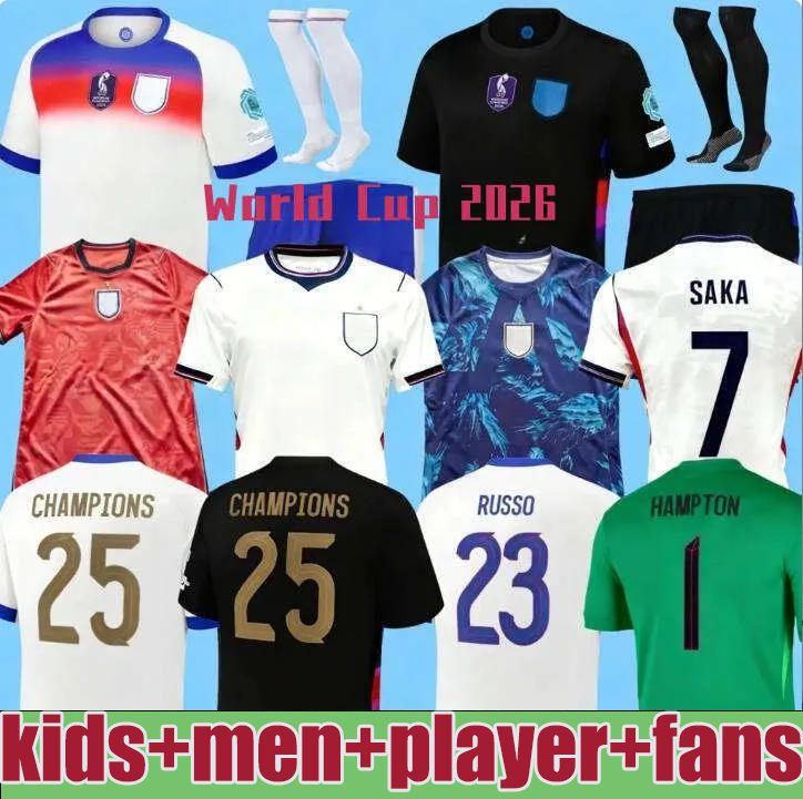 3XL 4XL TOP 2026 England Football Shirt 26 27 EZE BELLINGHAM STONES Football kits Soccer Jersey RASHFORD KANE SAKA RICE FODEN National Team Kid Women Men Kids Kit