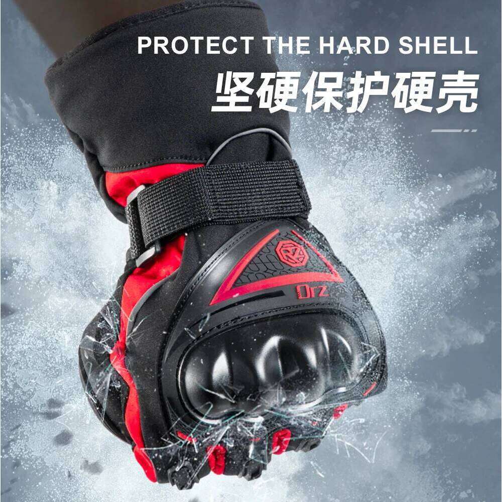 ORZ Motorcycle Windproof Waterproof Guantes Men Motorbike Riding Touch Screen Moto Motocross Gloves Winter Y260115