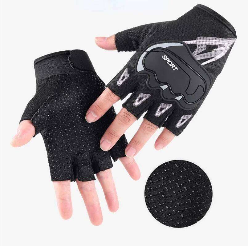 Outdoor Tactical Cycling Half Finger Breathable Bicycle Non-slip Glove Men Women Gym Gloves Shock-proof guantes Y260115
