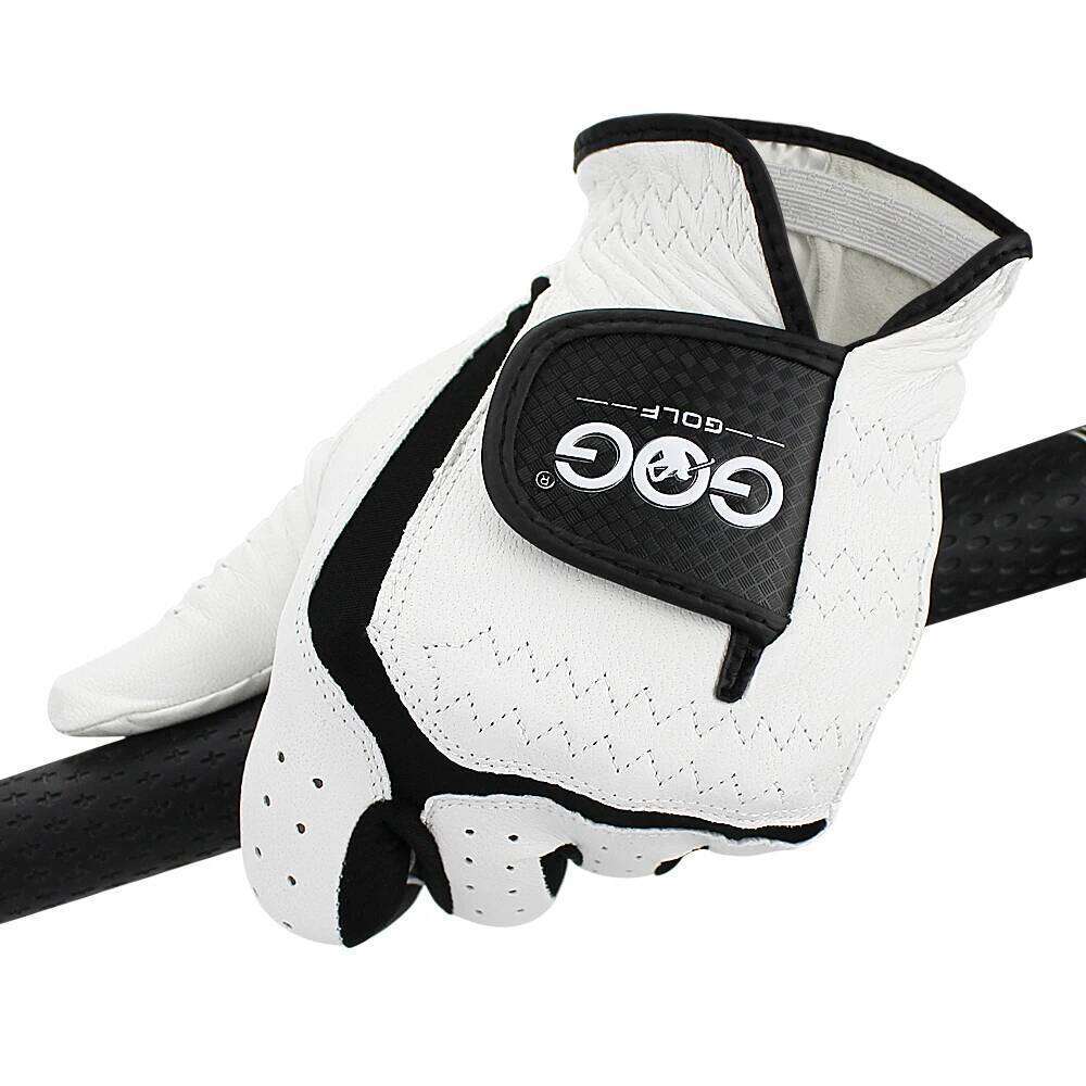 GOG Golf men Sheepskin Leather White Sport Soft Breathable Glove For golfer male Dorpship 1 pc Y260115