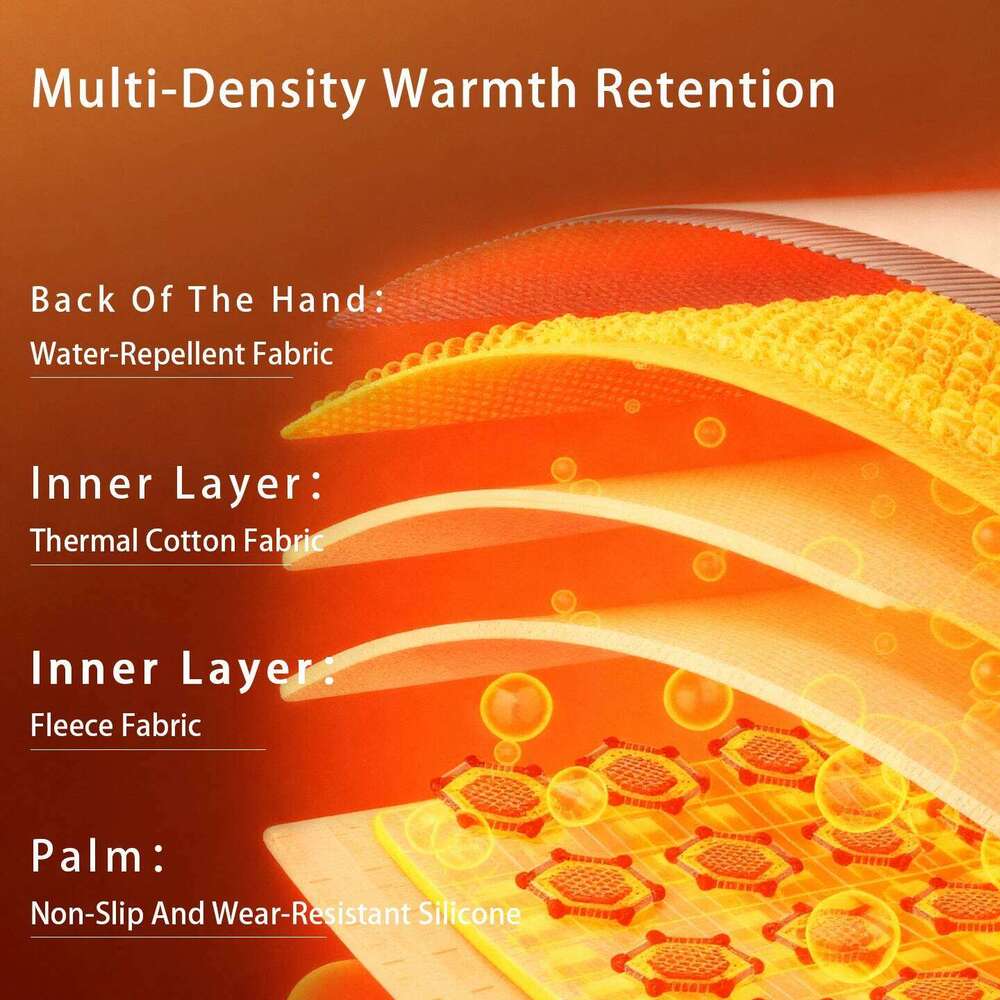 TOSUOD Autumn Winter Bicycle Non-Slip Windproof Warm Cycling Motorcycle Touch Screen Knob Outdoor Gloves Y260115