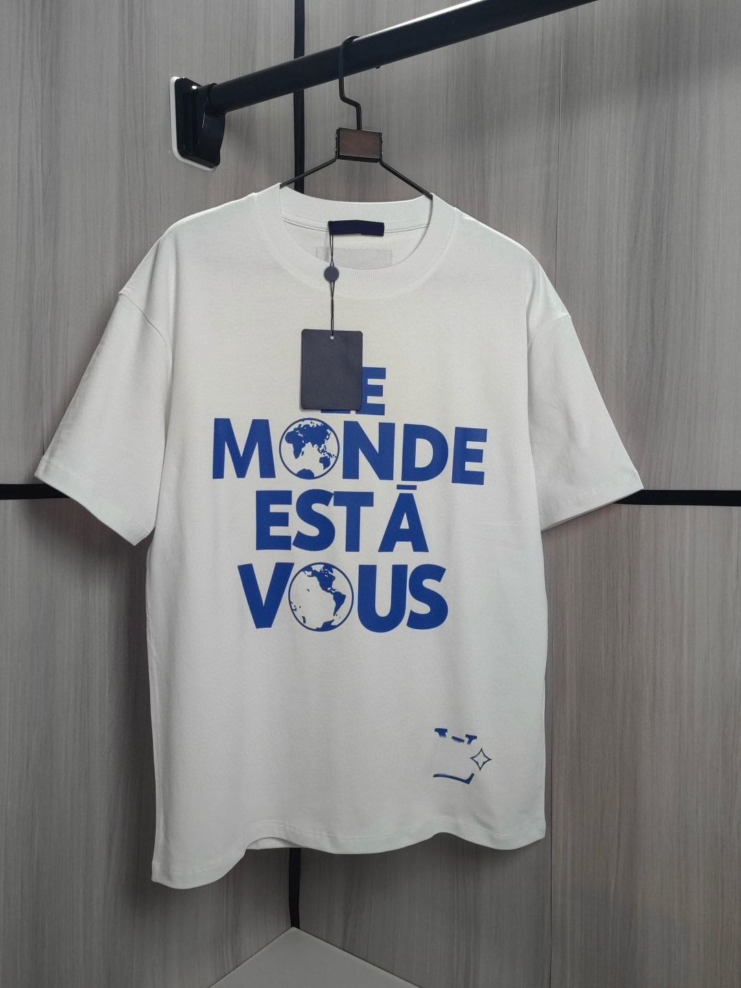 2026Men's Plus Tees & Polos Round neck embroidered and printed polar style summer wear with street pure cotton T-Shirts j802