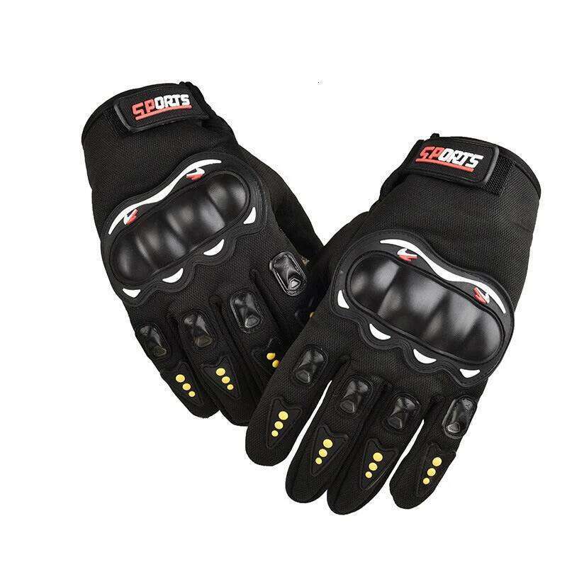 Tactical Hard Shell Protective Outdoor Sports Riding Gloves Breathable and Anti-slip Half Full Finger Joint Guard Y260115